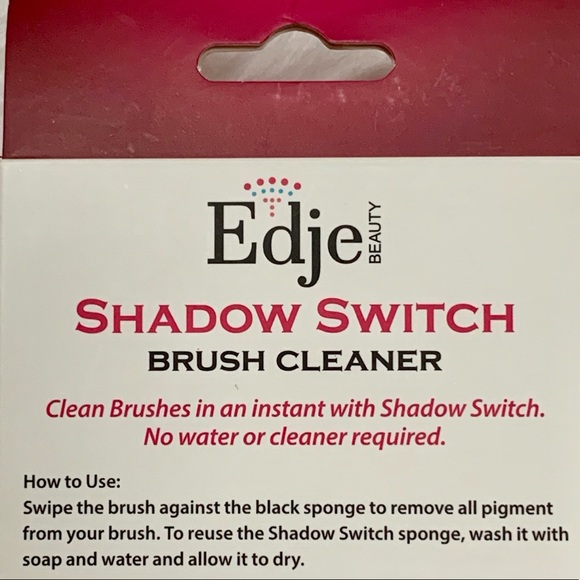 EDJE BEAUTY “SHADOW SWITCH” BRUSH CLEANER NIB - Picture 2 of 8